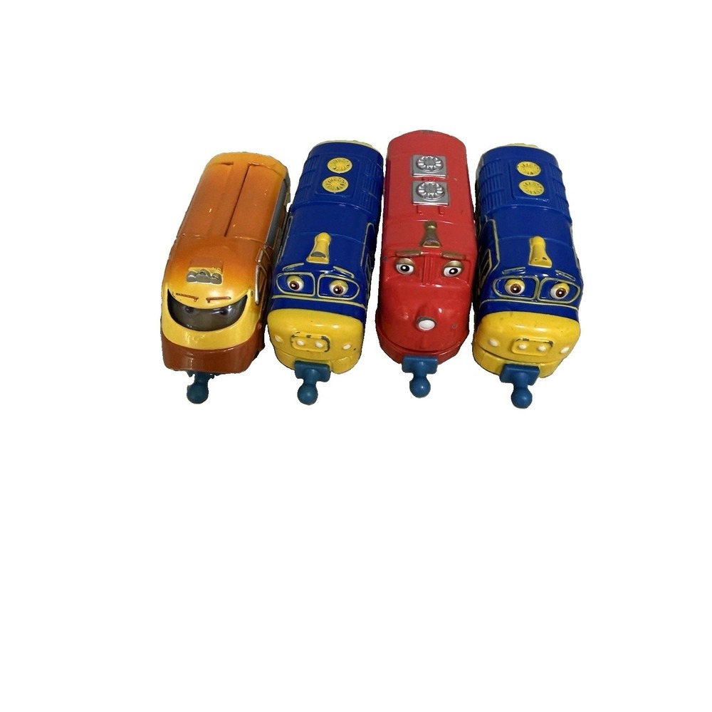 Chuggington Die Cast Magnet Trains Lot Of 4